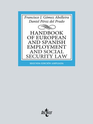 cover image of Handbook of European and Spanish Employment and Social Security Law